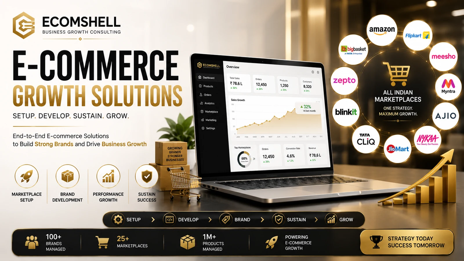 E-commerce growth and marketplace operations